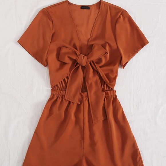 *NEVER WORN* Romper with Front Cut-Out - Picture 2 of 4